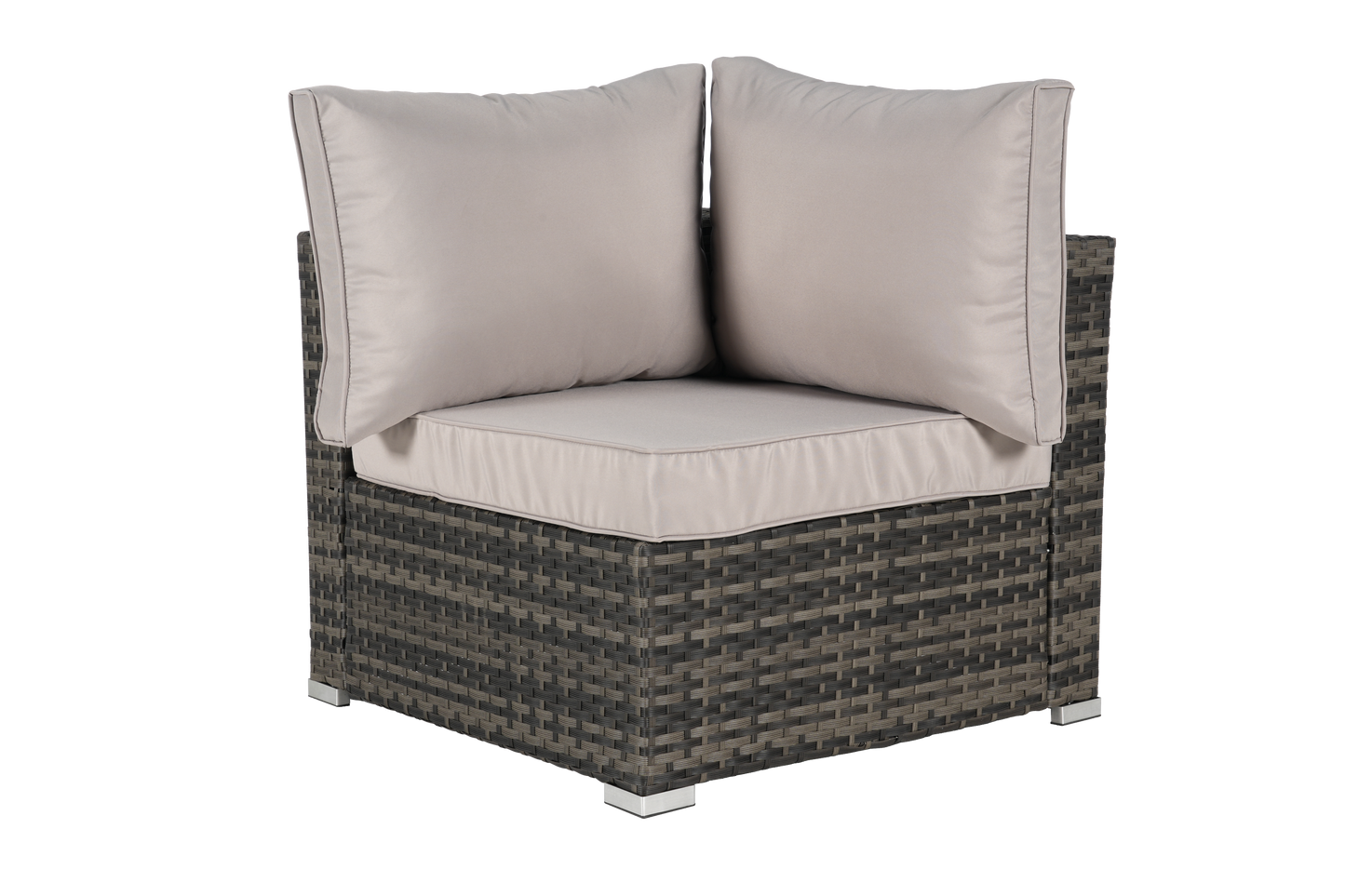 8 Pieces Outdoor Patio Sectional Sofa Couch