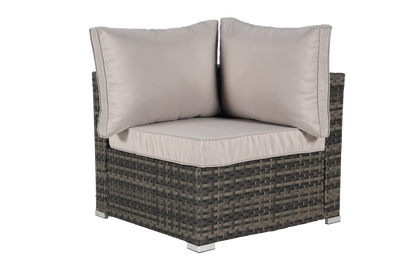 8 Pieces Outdoor Patio Sectional Sofa Couch