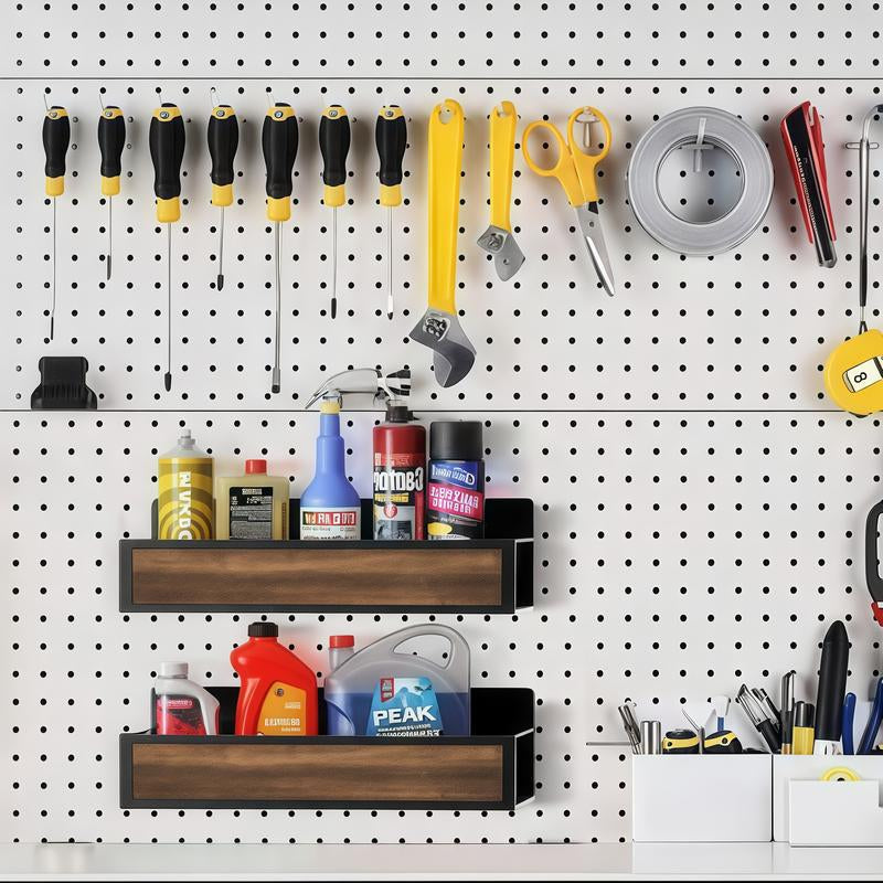 Magnetic Fridge Organizer Shelf, No-Drill